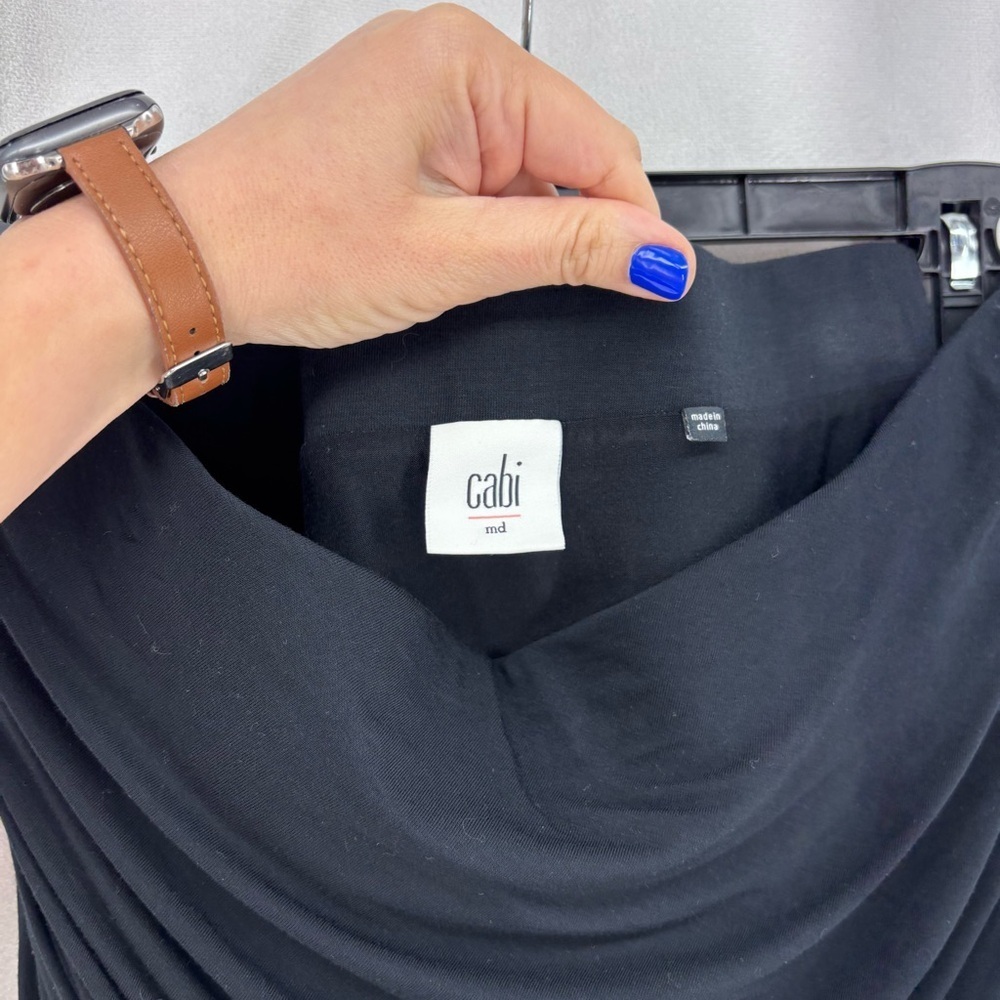 CAbi Run Around Maxi Skirt Women’s Medium Tulip midi Flattering ruched stretch - Picture 8 of 10